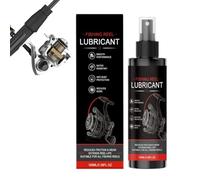 Spray pour moulinets de pêche | 100 ml d'antirouille lubrification longue durée | Nettoyant et lubrifiant pour moulinets de pêche | Pour eau douce et salée, baitcasting, moulinets de spinc, roulements