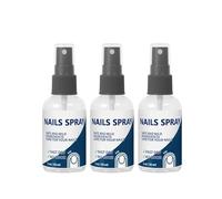 Spray pour ongles - Mise à jour 2025 - Vernis à ongles longue tenue, Soin des ongles 7 jours, Hydratation et fraîcheur des pieds toute la journée, Maintient les pieds au sec et confortables (3Pcs)
