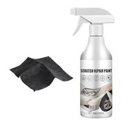Spray pour Rayure Voiture,60ml Efface Rayure Voiture,Efface Rayure Profonde Voiture,Car Scratch Remover,Spray de Réparation Nano de Voiture,Réparation Rapide de Rayures,1pc Nano Sparkle Cloth
