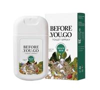 Spray Pour Toilettes De Partir - Éliminateur Naturel D'odeurs De Déjections Canines | Désodorisant Pour Salle ?e Bain, Flacon Pulvérisateur Portable ?e 30ml, Solution D?e Rafraîchissement ?our T