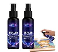 Spray Protecteur Pour Peinture De Diamants Et Art Gemmes 2 Pièces