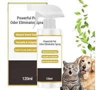 Spray Puissant Anti-odeurs D'animaux 120 Ml, Désodorisant Sans Danger Pour Les Animaux, Détachant Et Désodorisant Pour Animaux, Parfum Longue Durée, Lutte Contre Les Odeurs. (1 pièce)