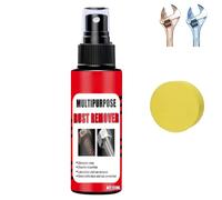 Spray puissant pour éliminer la rouille en milieu marin, lubrifiant et dissolvant de rouille polyvalent pour bateaux et surfaces métalliques,formule à action rapide avec éponge applicatrice (1Pièce)