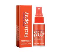 Spray quotidien pour les peaux sensibles - Aide à réduire les rougeurs - Tonique apaisant et équilibrant le pH pour le visage - 30 ml (orange, taille unique)
