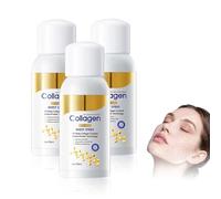 Spray raffermissant au collagène, lotion sérum au collagène pour le corps et le visage, brume hydratante pour tous les types de peau, nourrissant en profondeur et à absorption rapide, 100ml (3pc)