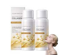 Spray Raffermissant Au CollagèNe Pour Le Visage, SéRum Visage Au CollagèNe En Spray, Lotion SéRum Repulpante Au Colla/gèNe Pour Le Corps Et Le Visage, CrèMe Hydratante Pour Le Visage (2 PCS)