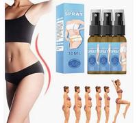Spray raffermissant pour la peau,Spray sérum raffermissant pour le corps,Spray anti-cellulite à base de plantes,Spray amincissant brûleur de graisse pour le corps pour femmes et hommes (3 bouteilles)
