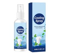 Spray rafraîchissant, 100 ml, brume rafraîchissante douce, solution pour | Aérosol rafraîchissant instantané pour le corps, formule apaisante pour le visage, le cou, les bras, les voyages