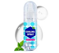 Spray Rafraîchissant Corps 50ml Brume Rafraîchissante Menthe D'Été | Spray Rafraîchissant Sport Pour Activités Extérieures Sport Gym Randonnée Camping Festival Musique Femmes