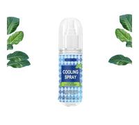 Spray rafraîchissant instantané, spray corporel rafraîchissant pour l'été, spray de refroidissement pour le corps et le visage, non adhésif, brouillard apaisant pour la peau, convient par temps chaud