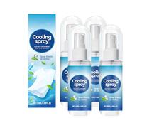 Spray Rafraîchissant Par Temps Chaud, Rafraîchissement Instantané, Spray Corporel Hydratant Et Rafraîchissant Pour L'été, Pour Les Activités De Plein Air (4)