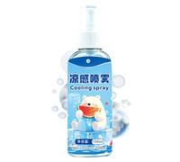 Spray Rafraîchissant Pour Le Corps 100ml séchage rapide et fraîcheur longue | rafraîchissant corps entier Pour Peau Téléphones Extérieur Camping Randonnée Pêche