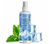 Spray Rafraîchissant pour Temps Chaud 100 ml Aide rafraîchissante estivale | Brume rafraîchissante pour camping Pour Hommes Voyageurs Coureurs Randonneurs Plage Piscine Camping Randonnée Sac à dos