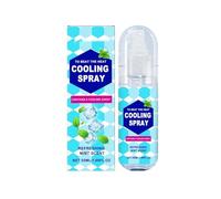 Spray rafraîchissant pour temps chaud, brume corporelle rafraîchissante longue durée à la menthe naturelle, rafraîchissement rapide et prévention des coups de chaleur, pour l'extérieur