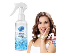 Spray rafraîchissant pour temps chaud | Refroidissement 100 ml Spray apaisant et protecteur pour le visage et le corps, garau frais dans la chaleur avec cette brume rafraîchissante,