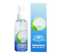 Spray rafraîchissant pour temps chaud, Spray corporel rafraîchissant - Brume corporelle rafraîchissante en spray d'été apaisant et respectueux de la peau | Brume de refroidissement instantanée portati