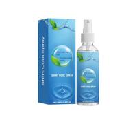 Spray Rafraîchissant pour Tissus 100 ml Prévention Instantanée Contre La | Spray Rafraîchissant pour Vêtements de Sport pour Course, Cyclisme, Randonnée, Plein Air, Travail, Trajets, Voyag