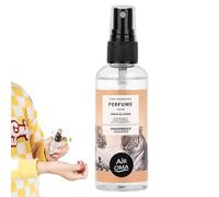 Spray rafraîchissant pour vêtements, spray de parfum pour vêtements, 100 ml, spray naturel pour tissu et brume d'élimination des odeurs, spray de tissu naturel, spray parfumé pour le linge, élimine