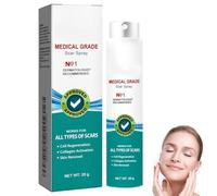 Spray rajeunissant pour cicatrices Nexissify, traitement avancé contre l'acné pour le visage, spray hydratant quotidien pour le corps, soin lissant pour la peau, pour tous types de peau