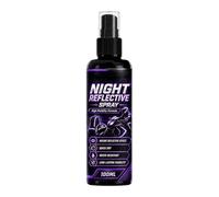 Spray Réfléchissant pour Cyclisme Extérieur 100ml Agent De Sécurité | Spray Réfléchissant Extérieur pour Camping Randonnée Vélo Bateau Casque Gilet Sac à dos