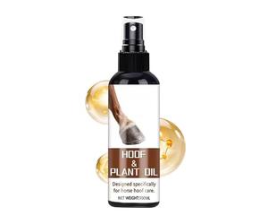Spray régénérant pour sabots - Soin brillant à absorption rapide pour toutes les races de chevaux - Produit de soin protecteur contre la fragilité - Complexe hydratant riche - Soin d'étable - Sabots à