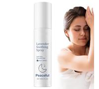 Spray relaxant à la lavande | Spray relaxant naturel apaisant | Sommeil relaxant polyvalent | Ne tache pas | Tissus rafraîchissants | Longue durée | Aide à la relaxation | Ingrédients naturels | Pour