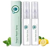 Spray réparateur de langue GlosShield, un spray buccal portable pour une haleine fraîche et rapide, à utiliser deux fois par jour.