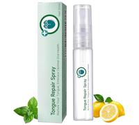 Spray réparateur de langue GlosShield, un spray buccal portable pour une haleine fraîche et rapide, à utiliser deux fois par jour.