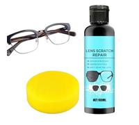 Spray Réparateur de Rayures pour Verres, Liquide de Réparation Verre 100ml pour Lunettes de Soleil et Optiques, Spray de Réparation Lentilles Compact pour Famille Hommes Femmes Adolescents