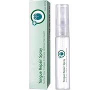 Spray réparateur pour la langue, spray buccal pour une haleine fraîche, soulage les gerçures, convient aux symptômes d'hyperplasie de la langue, de dépôt blanchâtre et de sécheresse buccale.