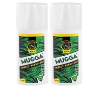 Spray répulsif contre les insectes 9,5% DEET 75 ml - 2 pcs. Mugga