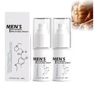 Spray retardateur externe premium pour hommes pour des performances prolongées, formule longue durée, booster pour le lit, format voyage, améliore l'endurance et la qualité des rapports (2pcs)