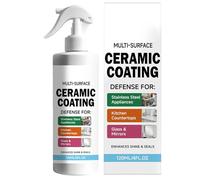 Spray Revêtement Céramique Scellant Brillance 120ml | Nettoyant pour Céramique Comptoir Douche Évier Cuisinière Armoire Carrelage Appareils Porte Salle de Bain