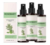 Spray revitalisant sans rinçage au romarin, soin pour cheveux secs, fragiles et abîmés, hydrate et lisse, fortifie et nourrit, apporte de la brillance, favorise la pousse, léger, non gras (3pcs)