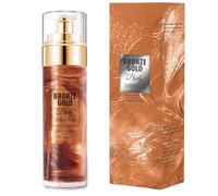 Spray scintillant | Spray et poudre surligneur imperméable pour le corps | 80ml Body Glitter Mist Spray and Luminizer, Shimmering Spray Powder et Hydratant Liquid Highlighter pour bras, Onlynery