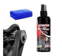 Spray silencieux de courroie - 50 ml - Réduction du bruit longue durée, après-shampoing de courroie de ventilateur automobile, éliminateur de couinement, pansement serpentin, lubrifiant d'entretien
