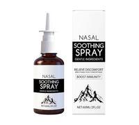 Spray soin du nez, formule douce, 60 ml, brume de soin du nez, spray de soulagement de la respiration, effet durable, pour la conduite, les voyages, les études, le camping, les trajets