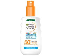 Spray Solaire - Garnier - Ambre Solaire Sensitive Expert+ - SPF50+ - Enfant - 150ml
