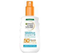 Spray Solaire - Garnier - Sensitive Expert+ - SPF50+ - 150ml - Hypoallergénique