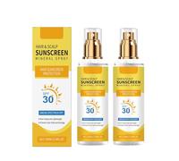 Spray solaire SPF 30 pour cheveux et cuir chevelu, non gras, protection UV, empêche la décoloration et le séchage, protection UV (2)