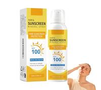 Spray Solaire SPF 30 pour Cheveux et Cuir Chevelu,non Gras,Protection UV empêche la décoloration le séchage,Spray minéral Haut de Gamme à Large Spectre,pour Chevelu Raie (1 pièce)