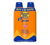Banana Boat Ultra Mist Sport Performance Lot de 2 sprays de protection solaire à large spectre SPF 30 170 ml