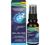 Spray Sommeil EuphytoseNuit 1mg Mélatonine Goût Menthe 130 Pulvérisations
