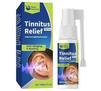 Spray Soulagement des Acouphènes,Soulagement des Acouphènes,Gouttes Auriculaires,Acouphènes Spray Nettoyant pour Cérumen,Spray Anti-Acouphènes,Gouttes Auriculaires pour Acouphènes 30ML