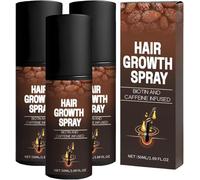 Spray stimulant la pousse des cheveux, spray anti-chute, léger et non gras, élimine les frisottis et améliore la texture des cheveux, traitement contre la chute des cheveux pour femmes et hommes