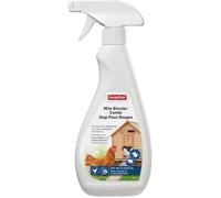 Spray Stop poux Rouges pour l'animal et l'environnement - Immobilise Les poux Rouges et Les Autres parasites mécaniquement- 500ml