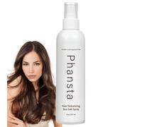 Spray Texturisant Au Sel Et À - Spray Texturisant Naturel De 237 Ml, Spray Au Sel De Mer | Activation Du Coiffage Et Des Boucles, Spray Volumateur Pour Cheveux Ondulés, Texturisant Pour Hommes