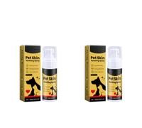 Spray traitant pour la Peau de Votre Animal - Pack de 2 Sprays apaisants pour Chiens et Chats, 50ml, Formule Douce Anti-démangeaisons, soulage l'inconfort et favorise la confortabilité de