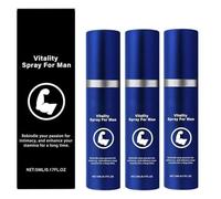 Spray Vitalité Homme - formule naturelle qui améliore l’endurance et augmente rapidement l’attractivité masculine.,3pcs