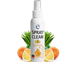 Spray2Clean Fresh Forest Spray nettoyant désodorisant pour oreiller - Anti-acariens - Spray textile pour matelas, canapé - Arbre à thé et agrumes 100ml